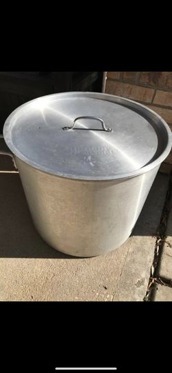 80 Qt. Aluminum Stock Pot and Strainer