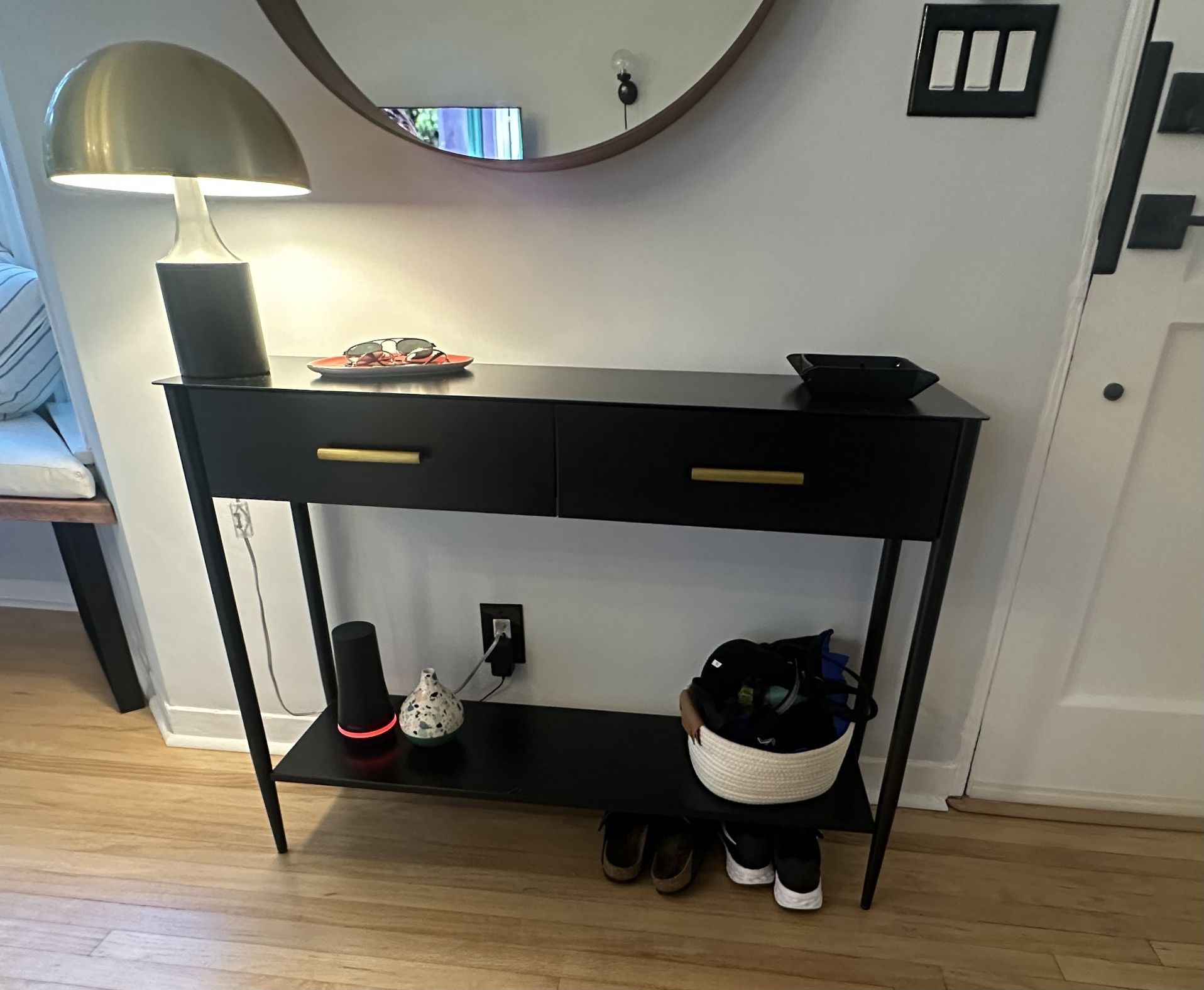 Metalwork Console (42") West Elm. Purchased For $500