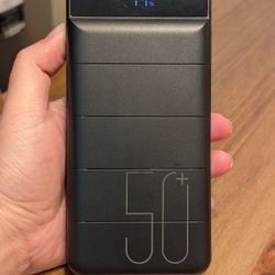 50,000 mAh 22.5 Watt Power Bank