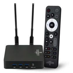 UGOOS AM9 64-Bit Android Media Player, 4K HDR TV Box with Bluetooth Remote, Amlogic S905X5 Quad-Core