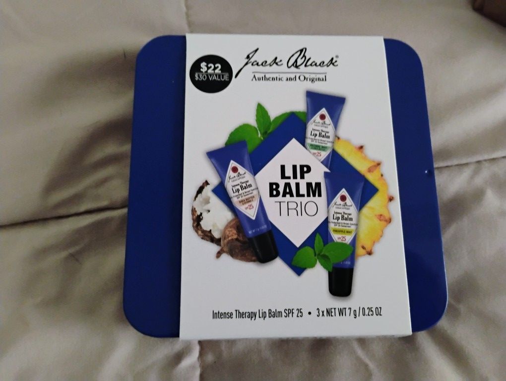 New Jack Black Lip Balm Trio