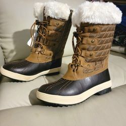 Snow Boots - Little Girls Size 13 NEW + Free 2nd Pair of Boots