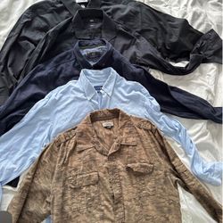 Men’s Shirts – Bundle of 5 (Various Styles & Brands)