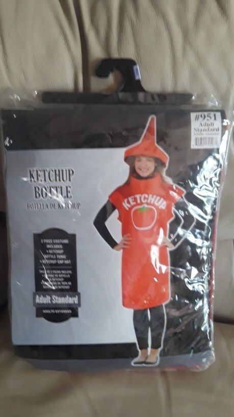 Costume KETCHUP BOTTLE !!!!