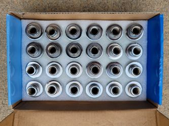 M12x1.5 Lug Nuts with Mag Flat Seat