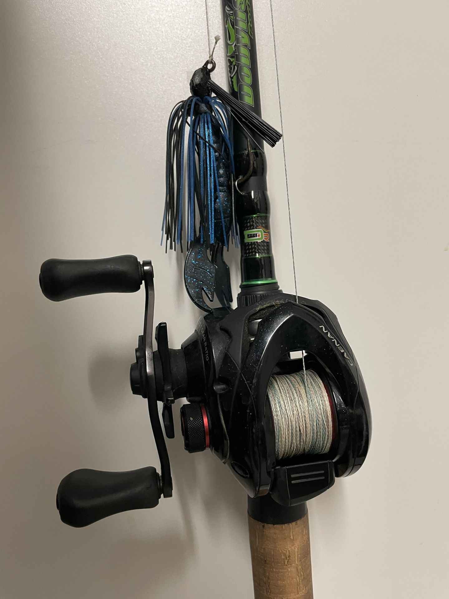 Dobyns Fury “Flippin Stick” Baitcasting Rod With Shimano Caenan Reel for  Sale in Stockton, CA - OfferUp