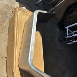 Pair of Steel Square Trailer Fenders For 14" 15'' 16" Wheel Cargo Trailer