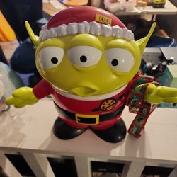 Disney popcorn Bucket Toy Story Christmas alien