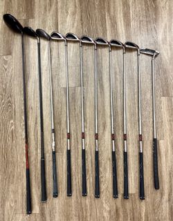 Men’s Callaway Diablo Golf Clubs Right hand in great condition. Comes with some balls.