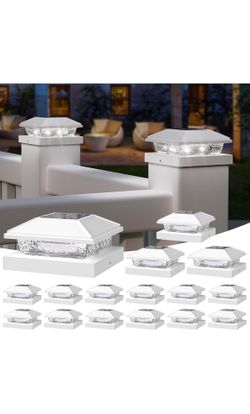 16 pack Solar Post Lights (New in Box)