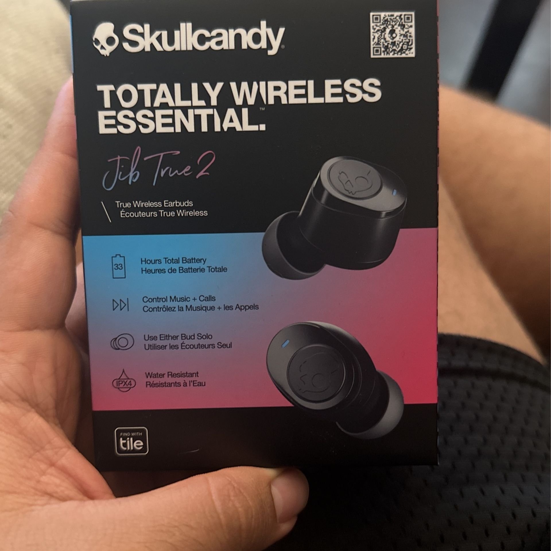 SKULLCANDY TOTALLY WIRELESS ESSENTIAL EARBUDS