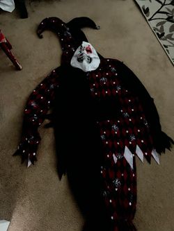 Clown costume with mask