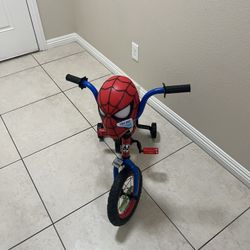 Kids Spider Man Bike