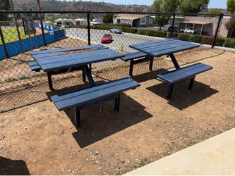 Free picnic tables (4 total)
