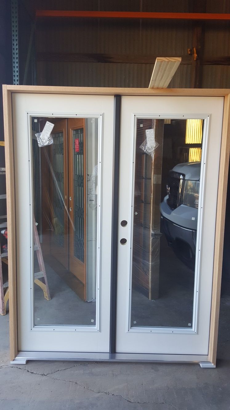 French DOORS Fiberglass 62 x 80 , 66 x 80 , 72 x 80 , 74 x 80