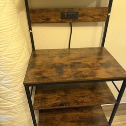 bar shelve with usb ports 