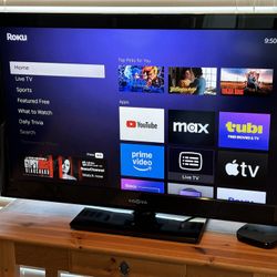 40” TV + Roku Ultra