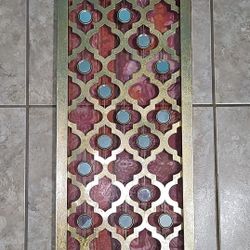 Decorative Metal Cutout Wall Panel With Mirrors