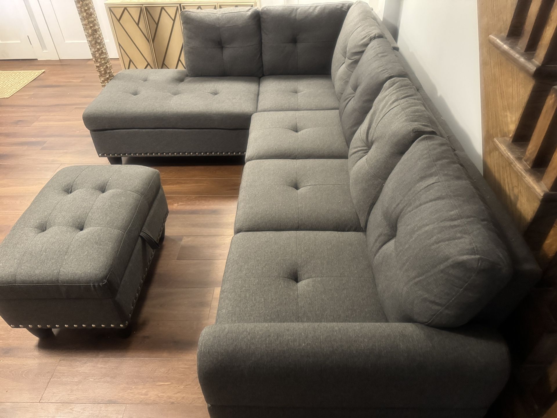 Gray Sectional
