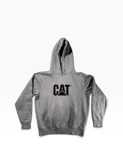 Caterpillar Men's Trademark Hooded Grey