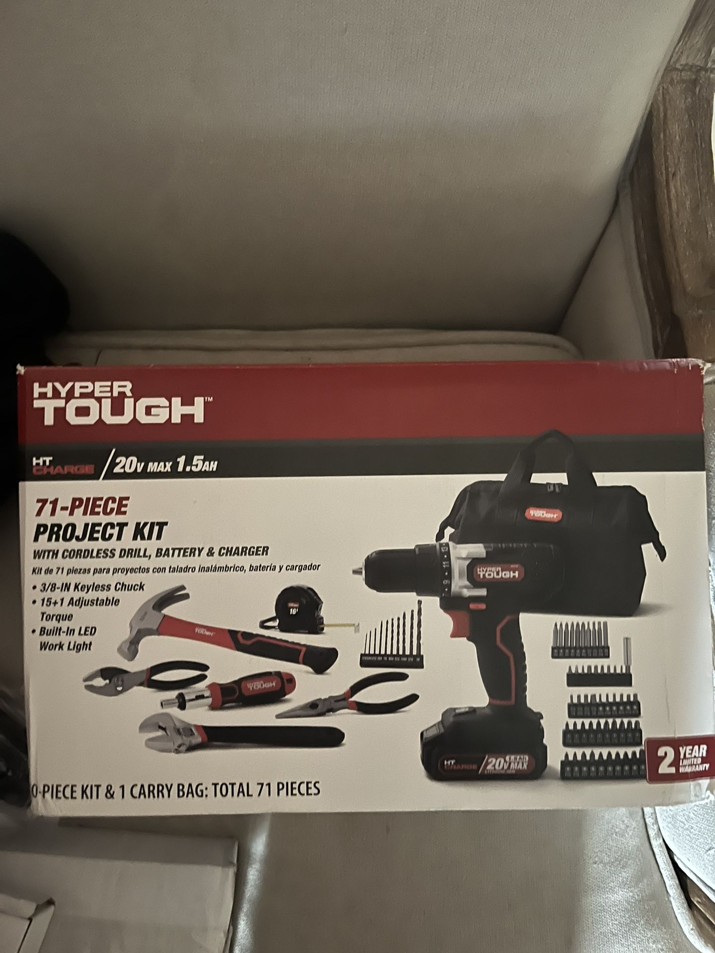 Hyper tough Drill Set