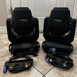 2 Chauvet Intimidator Spot 360s
