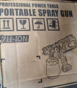Portable Cordless Paint Spray Gun