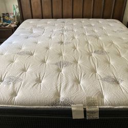 California king bed with headboard