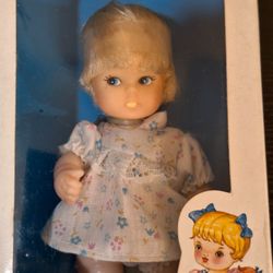 VINTAGE LIDO LOVABLE KID BLONDE SHORT HAIR BABY DOLL