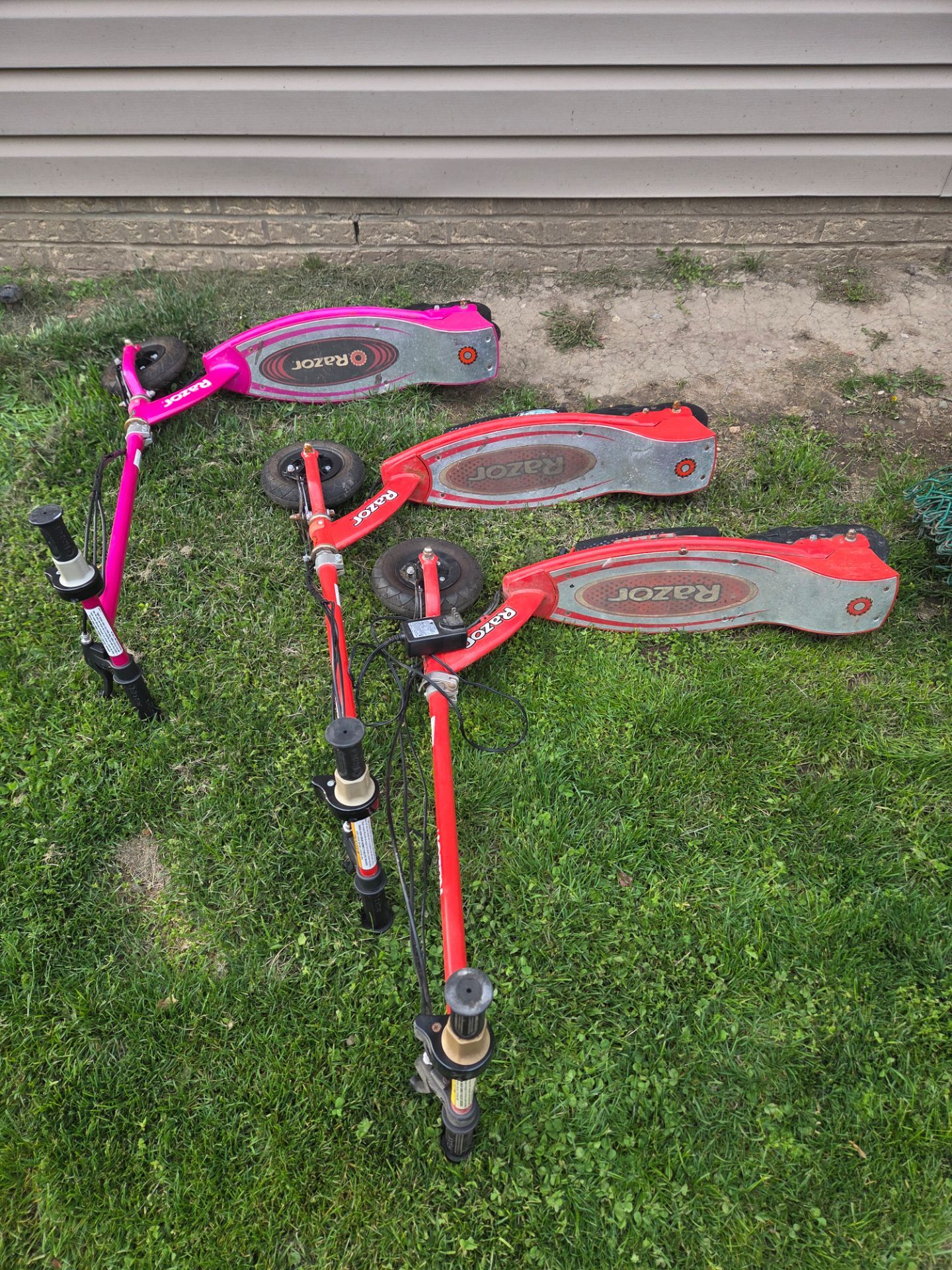 3.. Electric scooters.. Don't know anything about them selling them as is