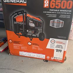 Portable Generator 6500 GENERAC