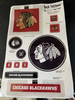 Chicago Blackhawk Stickers 