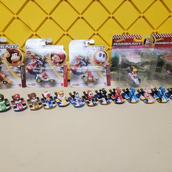 Mario Kart Hot Wheels Lot