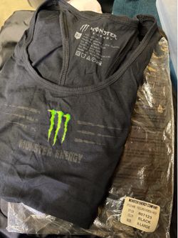 Monster energy women’s tank top xl