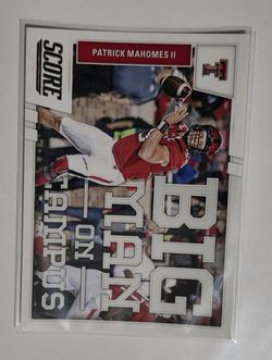 Patrick Mahomes II Rookie card