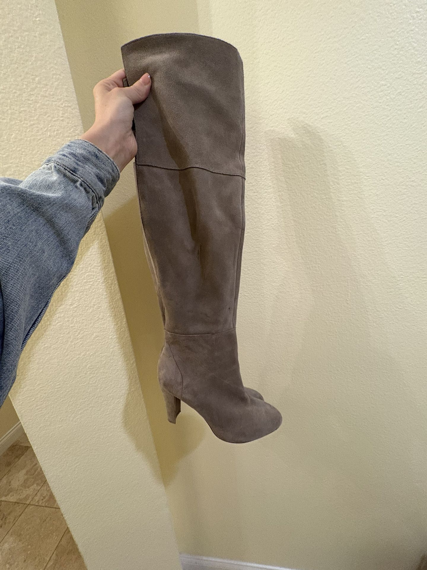 Suede Over The Knee High Books