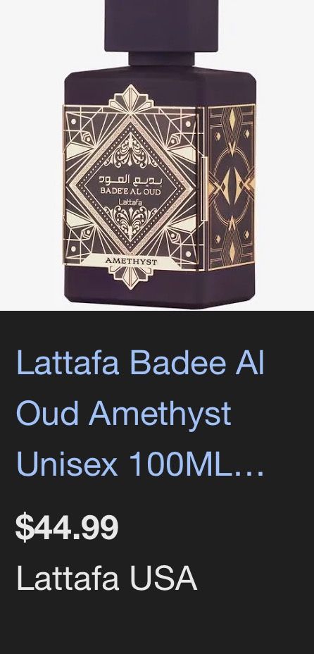 Lattafa Amethyst Cologne
