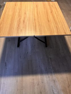 Adjustable Height Folding Desk / Table – $50