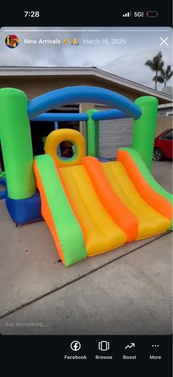 Jumper with blower