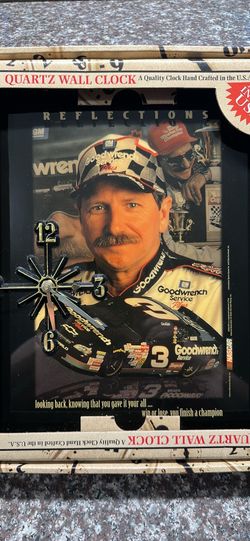 Dale Earnhardt wall clock