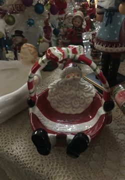 Santa Candy Dish