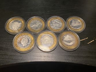1996 Limited Edition Ten Dollar Gaming Tokens
