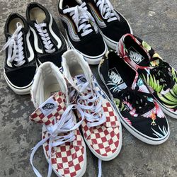 Vans Size 