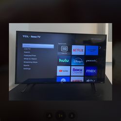 43" TCL Roku TV (Free Delivery)