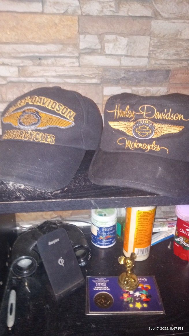 His And Her Harley-Davidson Ball Caps