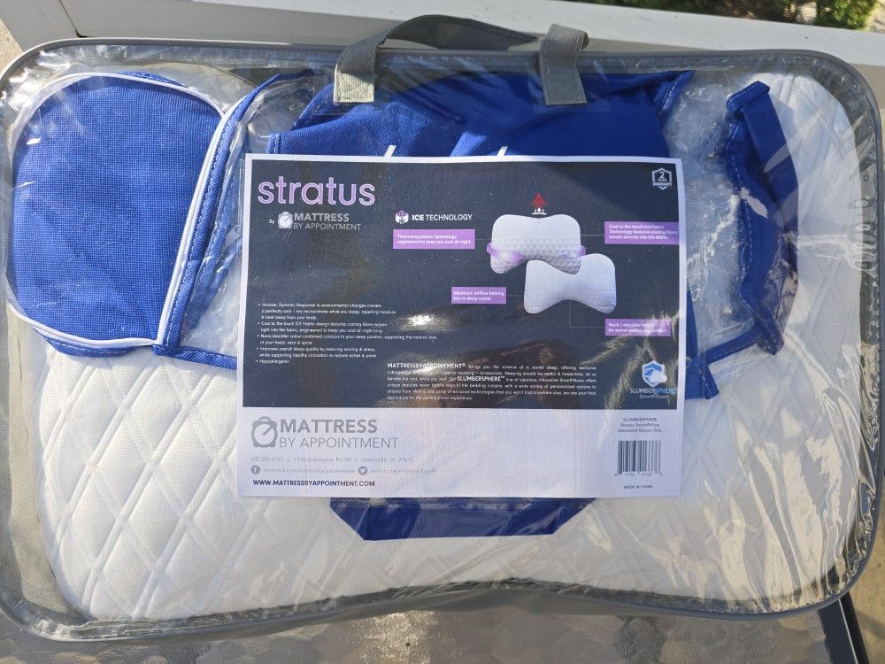 Head & Neck Lumbar Support Cooling Pillow