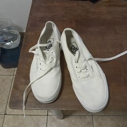 White Girl  Vans 