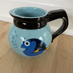 Disney Store Retired Pixar Finding Nemo Dory Coffee Pot Mug 