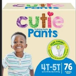 Cuties Box Of Pull Ups Size 4t 5t