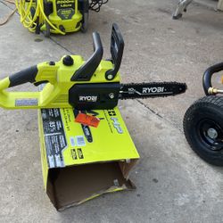 Ryobi 10” Cordless Chainsaw